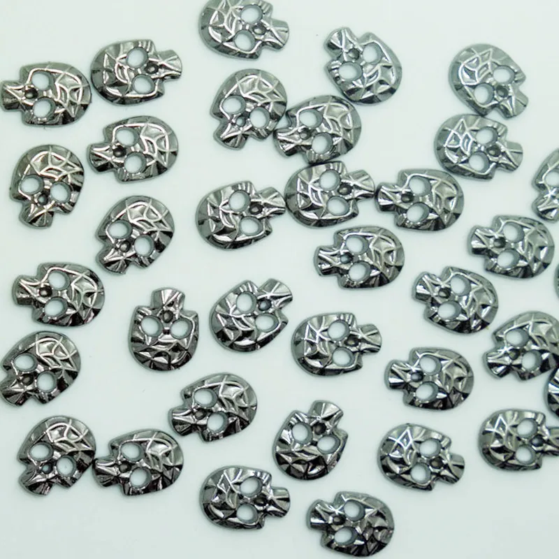SINUAN Rivet Skull Hot-Fix Rivets Plating Punk Rivet Gold/Gun Metal/Black Metal Spikes Close-End Stud Skull Bag Accessories
SINUAN Rivet Skull Hot-Fix Rivets Plating Punk Rivet Gold/Gun Metal/Black Metal Spikes Close-End Stud Skull Bag Accessories