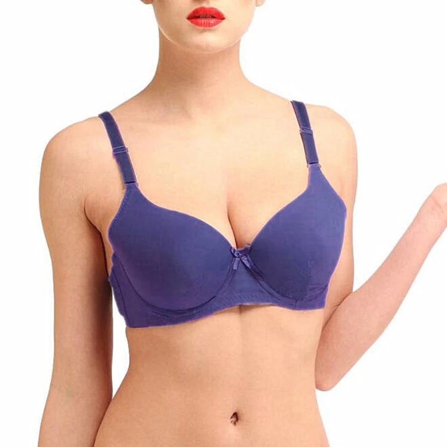 New Fashion Women's Sexy Essential Normal Padded No Plush up Underwire Moulded bra T-shirt Bra 80-95 C/D cups Plus Sizes H216-3
New Fashion Women's Sexy Essential Normal Padded No Plush up Underwire Moulded bra T-shirt Bra 80-95 C/D cups Plus Sizes H216-3