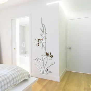 Flower Sticker Plant Pattern Mirror Effect Sticker Wall Decor Mirror Wall Sticker Home Decor Living Room Wall Decals
Flower Sticker Plant Pattern Mirror Effect Sticker Wall Decor Mirror Wall Sticker Home Decor Living Room Wall Decals