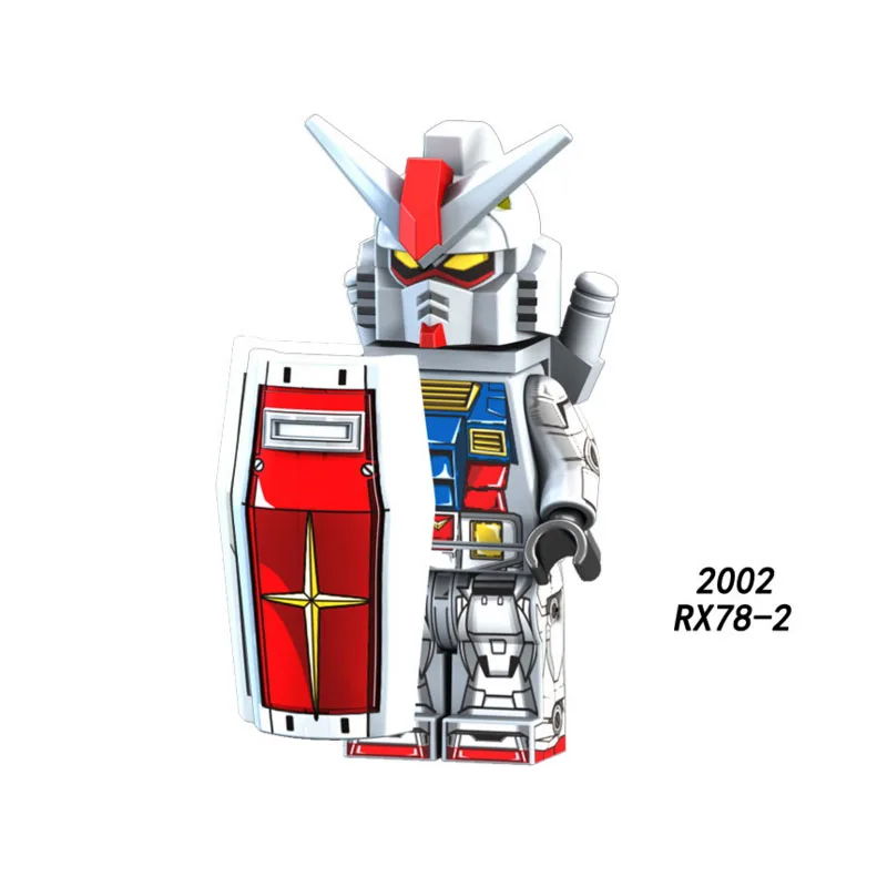 Single Sale Super Heroes Star Wars 2002 GUNDAM RX-78-1 Mini Building Blocks Figure Brick Toy kids gift Compatible Legoed
Single Sale Super Heroes Star Wars 2002 GUNDAM RX-78-1 Mini Building Blocks Figure Brick Toy kids gift Compatible Legoed