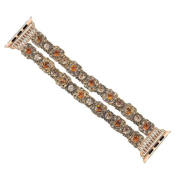 Luxury Jewelry Watch band FOR apple watch strap women's watch bracelet (31)