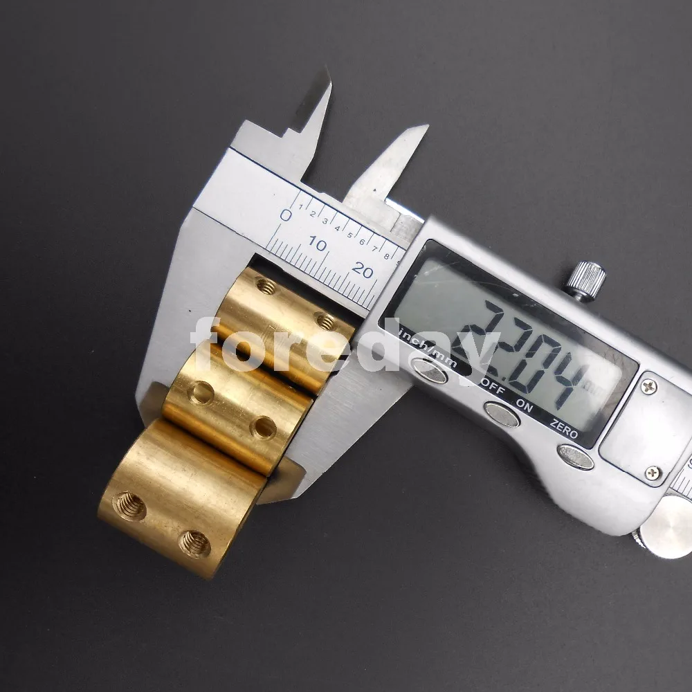 10PCS Brass Copper Shaft Motor Rigid Coupling Coupler 4MM 5MM 6MM 7MM 8MM 10MM 12MM+ 2 Hex Wrench dia.14mm 16mm20mm *FD622-639
10PCS Brass Copper Shaft Motor Rigid Coupling Coupler 4MM 5MM 6MM 7MM 8MM 10MM 12MM+ 2 Hex Wrench dia.14mm 16mm20mm *FD622-639