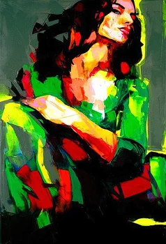 Modern handmade painting girl with yellow coat on oil canvas for home decor and wallpaper, gallery
Modern handmade painting girl with yellow coat on oil canvas for home decor and wallpaper, gallery