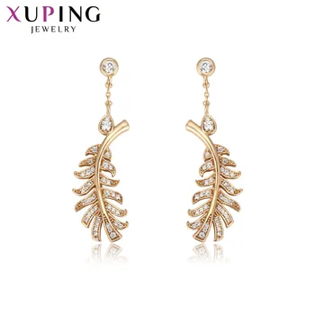 Xuping Fashion Elegant Earrings Charm Style Gold Color Plated Eardrops for Women Thanksgiving Gifts S13.2-94752
Xuping Fashion Elegant Earrings Charm Style Gold Color Plated Eardrops for Women Thanksgiving Gifts S13.2-94752