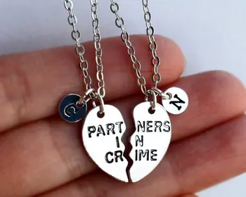 personalize initials PARTNERS IN CRIME friendship necklaces keychain set,New Year Christmas graduation sister gifts
personalize initials PARTNERS IN CRIME friendship necklaces keychain set,New Year Christmas graduation sister gifts