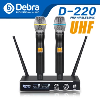 Good sound!!!Debra Audio D-220 2Channel with 2Handheld Mic UHF Wireless All Metal Microphone System For Karaoke
Good sound!!!Debra Audio D-220 2Channel with 2Handheld Mic UHF Wireless All Metal Microphone System For Karaoke