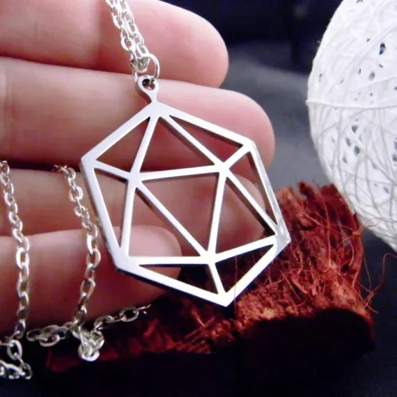 Lcosahedron Platonic Solids Geometric Pendant Necklace 2018 Personality Stainless Steel Jewelry Accept Drop Shipping YP3942
Lcosahedron Platonic Solids Geometric Pendant Necklace 2018 Personality Stainless Steel Jewelry Accept Drop Shipping YP3942
