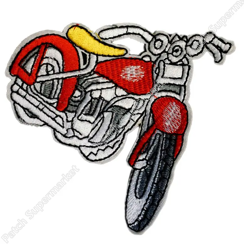 HOT SALE Motorcycle Bike biker Embroidered Iron On Patch Applique Badge Boys Cartoon Patch free shipping
HOT SALE Motorcycle Bike biker Embroidered Iron On Patch Applique Badge Boys Cartoon Patch free shipping