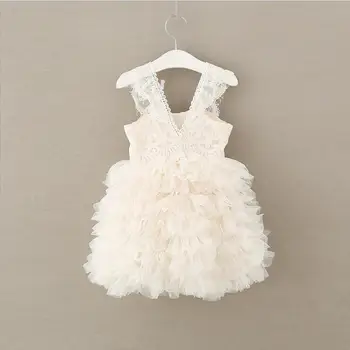 Toddler girls lace straps puff sleeve lace patchwork tutu dress children sleeveless party gown princess costume for kids 1-6Y
Toddler girls lace straps puff sleeve lace patchwork tutu dress children sleeveless party gown princess costume for kids 1-6Y