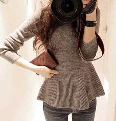 Women's Ruffled Knit Sweater 2017 Autumn and Winter New Korean Sweater Women's Long-sleeved Knit Sweater Women's Clothing
Women's Ruffled Knit Sweater 2017 Autumn and Winter New Korean Sweater Women's Long-sleeved Knit Sweater Women's Clothing