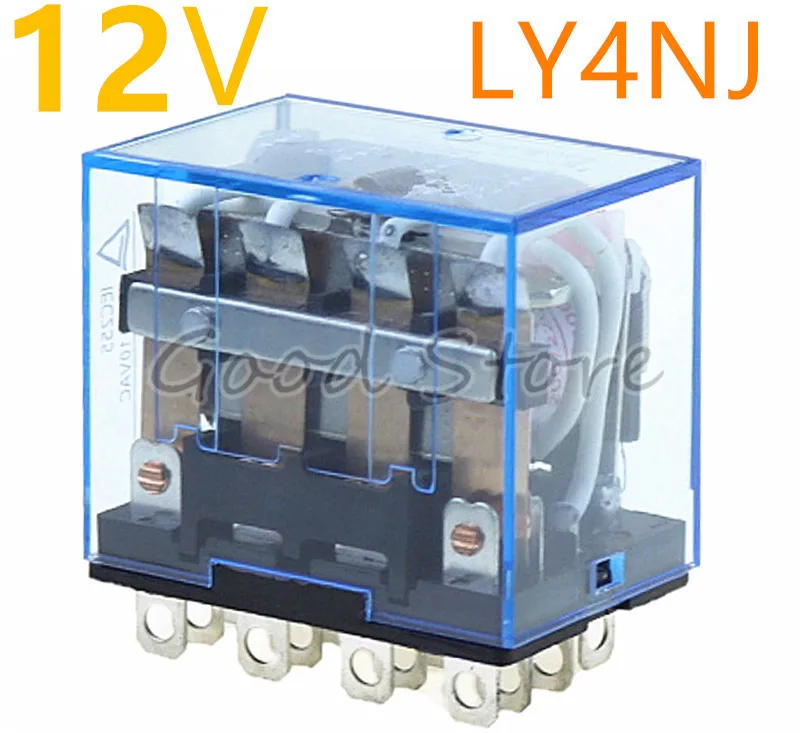 1pcs LY4NJ DC 12V AC Power Relay HH64P LY4N-J Miniature Relay 4PDT 4NO 4NC 14 Pins 10A
1pcs LY4NJ DC 12V AC Power Relay HH64P LY4N-J Miniature Relay 4PDT 4NO 4NC 14 Pins 10A