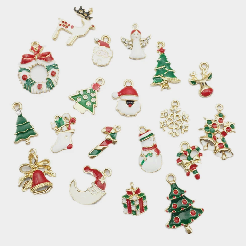 19Pcs Mini Alloy Pendants DIY Christmas Tree Decorations Hanging Ornaments New Year Gift Christmas Decorations For Home
19Pcs Mini Alloy Pendants DIY Christmas Tree Decorations Hanging Ornaments New Year Gift Christmas Decorations For Home