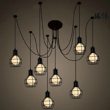 Retro industrial Wind Chandelier Restaurant bar Cafe American simple days sprinkled lighting LM521936py
Retro industrial Wind Chandelier Restaurant bar Cafe American simple days sprinkled lighting LM521936py