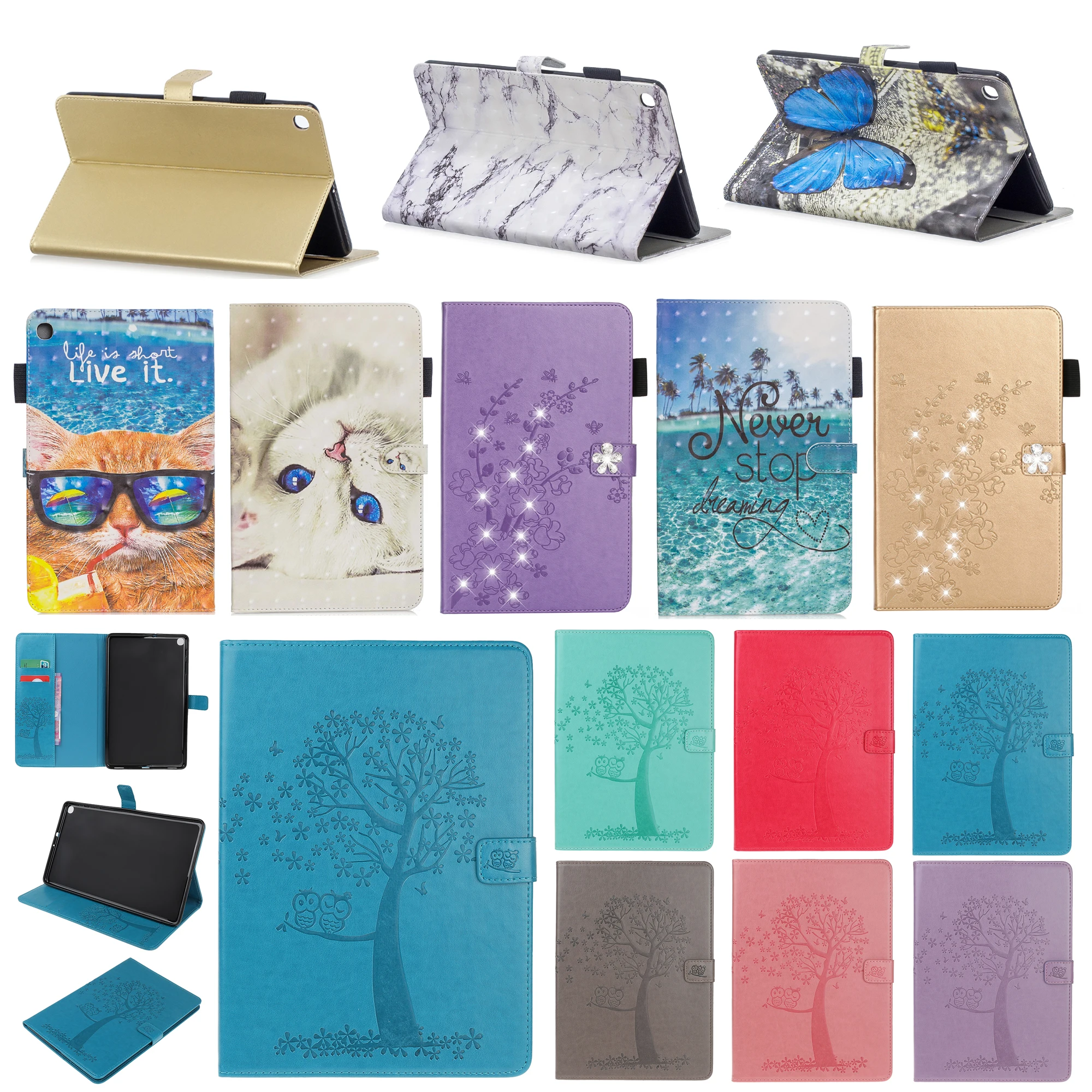 Flip Stand PU Leather Shell Funda Case For Samsung Galaxy Tab A 10.1'' 2019 SM-T510 SM-T515 T510 T515 Tablet Cover Capa Coque
Flip Stand PU Leather Shell Funda Case For Samsung Galaxy Tab A 10.1'' 2019 SM-T510 SM-T515 T510 T515 Tablet Cover Capa Coque