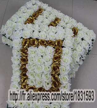 LOVE Artificial silk rose flower wall wedding background decoration flower decoration for stage 4pcs/lot TONGFENG
LOVE Artificial silk rose flower wall wedding background decoration flower decoration for stage 4pcs/lot TONGFENG