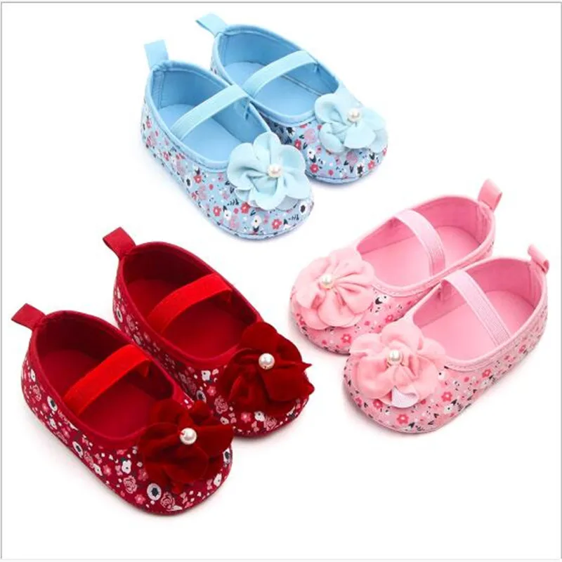 Lovely Flower Baby Shoes Infants Soft First Walkers Toddlers Girls Princess Shoes
Lovely Flower Baby Shoes Infants Soft First Walkers Toddlers Girls Princess Shoes