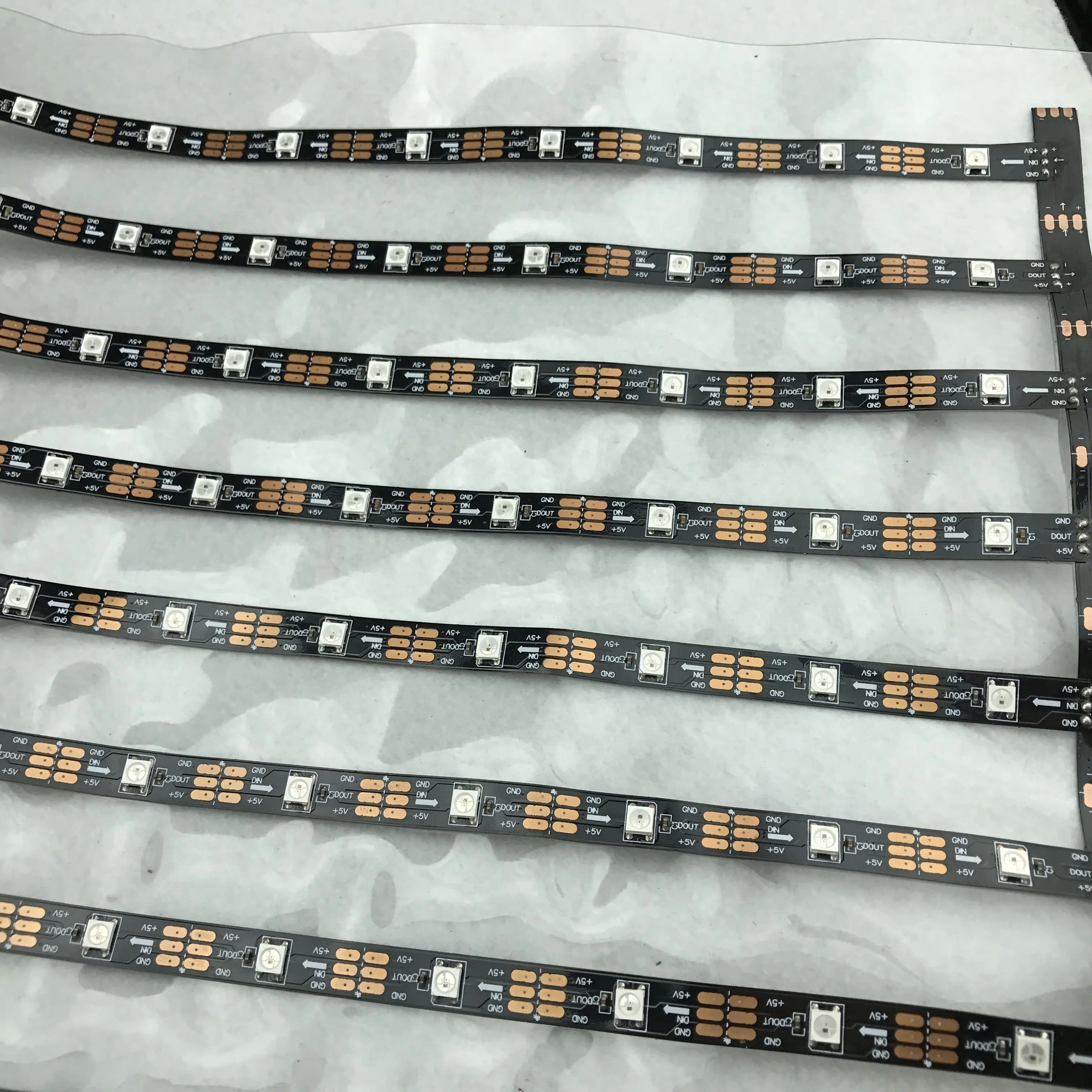30*30 pixels addressable RGB full color SK6812 Flexible LED Pixel Panel Light;30leds/m;DC5V;panel size:100cm*100cm;BLACK PCB
30*30 pixels addressable RGB full color SK6812 Flexible LED Pixel Panel Light;30leds/m;DC5V;panel size:100cm*100cm;BLACK PCB