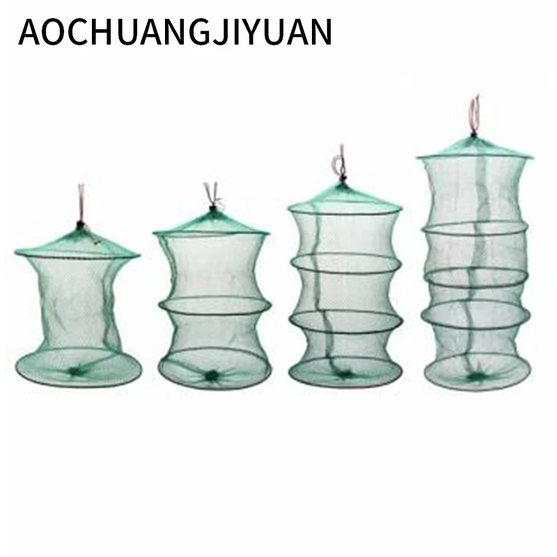 Folding Round Frame Nylon Mesh Crab Crawdad Shrimp Minnow Bait Trap Cast Fish Net Fishing Landing Tackle accessory tool
Folding Round Frame Nylon Mesh Crab Crawdad Shrimp Minnow Bait Trap Cast Fish Net Fishing Landing Tackle accessory tool