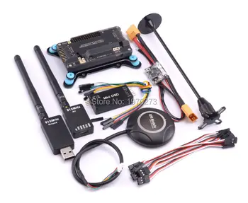APM2.6 Flight Control w/ Shock Absorber + 7M GPS Compass w/ Foldable Stand Amount + Mini OSD + 915Mhz Telemetry
APM2.6 Flight Control w/ Shock Absorber + 7M GPS Compass w/ Foldable Stand Amount + Mini OSD + 915Mhz Telemetry