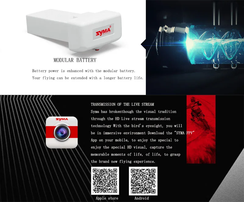 Original SYMA X8PRO GPS Drone WIFI FPV RC Quadcopter with HD 720P Camera Hover Function Headless Mode RTF 2.4GHz RC Helicopter (5)