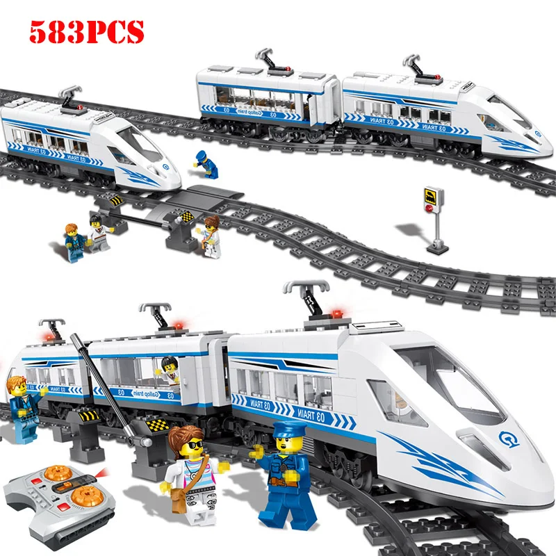 RC Technic City Railway Series Building Blocks Compatible Legoings Remote Control Station Rail Train Bricks Toys For Children
RC Technic City Railway Series Building Blocks Compatible Legoings Remote Control Station Rail Train Bricks Toys For Children