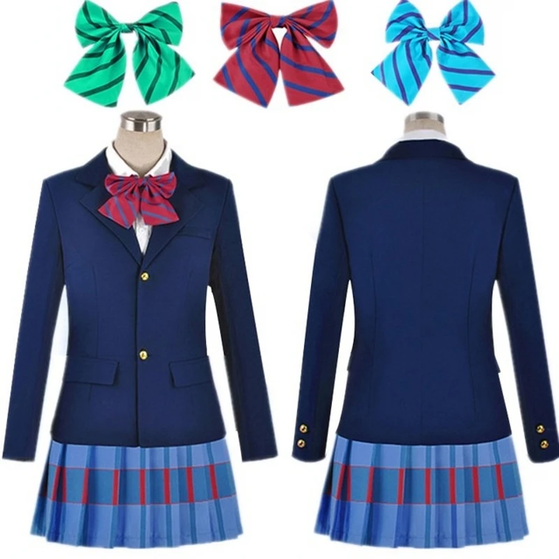 Love Live Cosplay Costumes Lovelive Kousaka Honoka Minami Kotori Ayase Eli Tojo Nozomi Nishikino Maki School Uniforms
Love Live Cosplay Costumes Lovelive Kousaka Honoka Minami Kotori Ayase Eli Tojo Nozomi Nishikino Maki School Uniforms