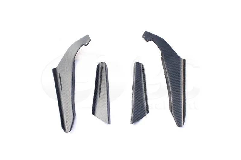1999-2002 Nissan Skyline R34 GTR OEM Front Bumper Canard 4pcs CF