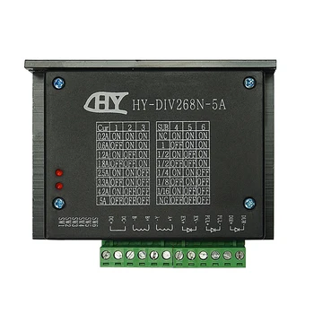 Stepper Motor Driver Controller TB6600 0.2-5A CNC Engraving Machine HY-DIV268N-5A Stepper Motor 12 ~ 48V
Stepper Motor Driver Controller TB6600 0.2-5A CNC Engraving Machine HY-DIV268N-5A Stepper Motor 12 ~ 48V