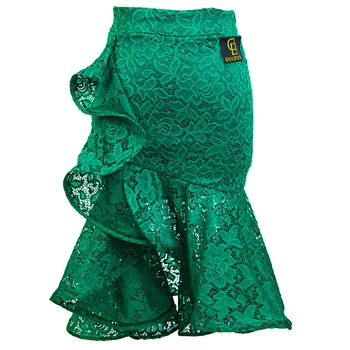 Latin Dancing Skirt For Woman Sexy Elastic Lace Fish Bone Dance Skirts For Ladies Salsa Cha Cha Practice Dancing Wear DL2993
Latin Dancing Skirt For Woman Sexy Elastic Lace Fish Bone Dance Skirts For Ladies Salsa Cha Cha Practice Dancing Wear DL2993