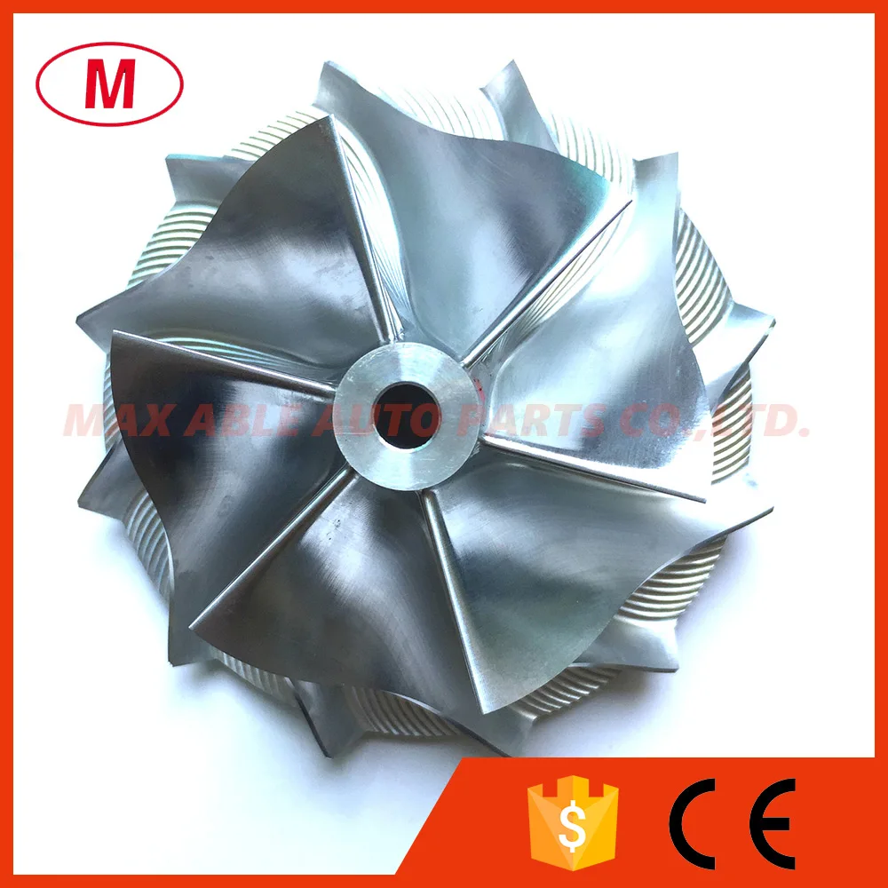 T04E 61.40/82.00mm 6+6 blades Forward High Performance Turbo Billet Compressor wheel/Aluminum 2618/Milling compressor wheel
T04E 61.40/82.00mm 6+6 blades Forward High Performance Turbo Billet Compressor wheel/Aluminum 2618/Milling compressor wheel