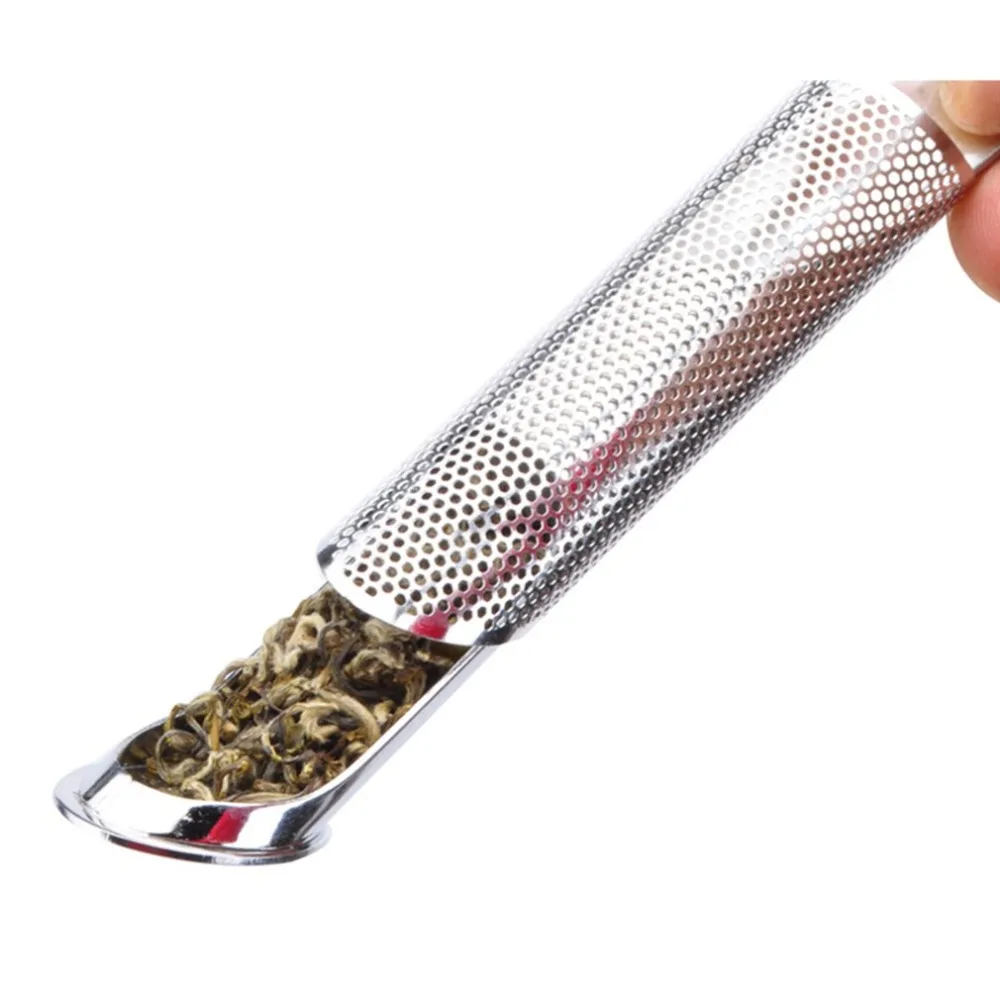 Stainless Steel Tea Infuser Mesh Tea Strainer filter Curved Handle Tube Pipe Design Touch Holder Tool 2018 new
Stainless Steel Tea Infuser Mesh Tea Strainer filter Curved Handle Tube Pipe Design Touch Holder Tool 2018 new