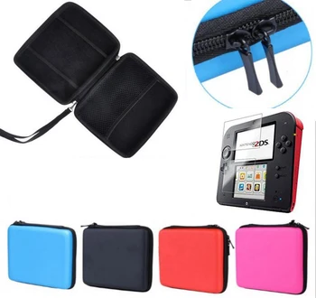 EVA protector Hard Case Cover For Nintend 2DS Bag Game card holder Shell mini handheld bags box + Clear Screen Protector Film
EVA protector Hard Case Cover For Nintend 2DS Bag Game card holder Shell mini handheld bags box + Clear Screen Protector Film