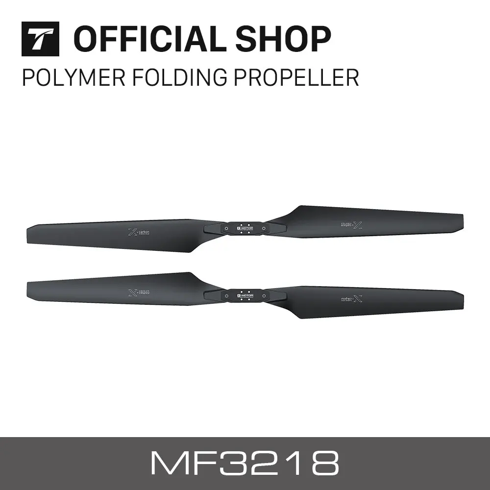 T-MOTOR new released MF3218 Polymer Folding propeller X*Carbon for rc multi-rotors VTOL Multicoptor Drone
T-MOTOR new released MF3218 Polymer Folding propeller X*Carbon for rc multi-rotors VTOL Multicoptor Drone