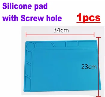 1pcs High temperature resistant mobile phone maintenance rubber pad Silicone pad High temperature mat Screw hole
1pcs High temperature resistant mobile phone maintenance rubber pad Silicone pad High temperature mat Screw hole