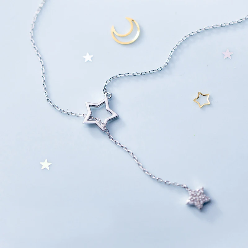 MloveAcc Genuine 925 Sterling Silver Sexy Star Geometric Pendant Necklaces for Women Sterling Silver Jewelry
MloveAcc Genuine 925 Sterling Silver Sexy Star Geometric Pendant Necklaces for Women Sterling Silver Jewelry