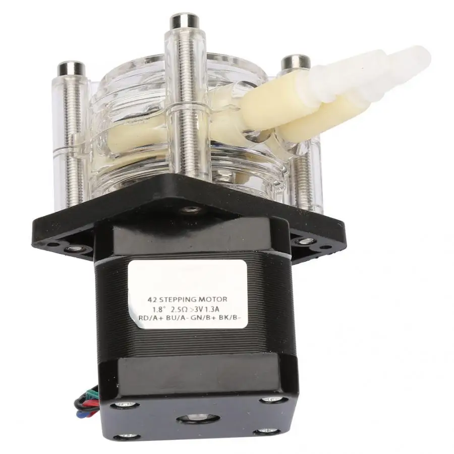 High Flow Corrosion Resistant Vacuum Peristaltic Self-priming Pump with Stepper Motor 6~30V
High Flow Corrosion Resistant Vacuum Peristaltic Self-priming Pump with Stepper Motor 6~30V
