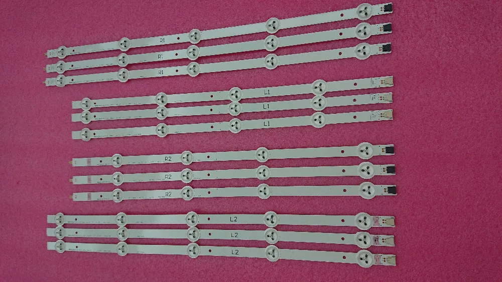 (New Original Kit) 12 PCS LED backlight strip for LG TV 47LA620S 6916L-1259A 6916L-1260A 6916L-1261A 6916L-1262A LC470DUE
(New Original Kit) 12 PCS LED backlight strip for LG TV 47LA620S 6916L-1259A 6916L-1260A 6916L-1261A 6916L-1262A LC470DUE