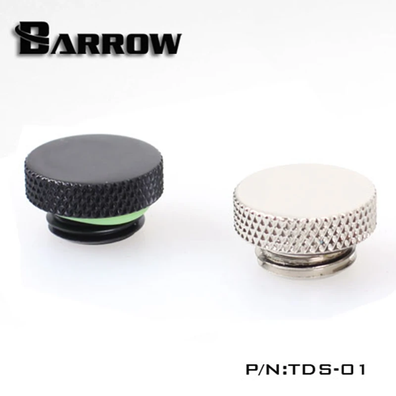 Barrow Water Cooling G1 / 4 " Black / Silver Hand Tighten Water Stop Locker Sealing TDS-01
Barrow Water Cooling G1 / 4 " Black / Silver Hand Tighten Water Stop Locker Sealing TDS-01
