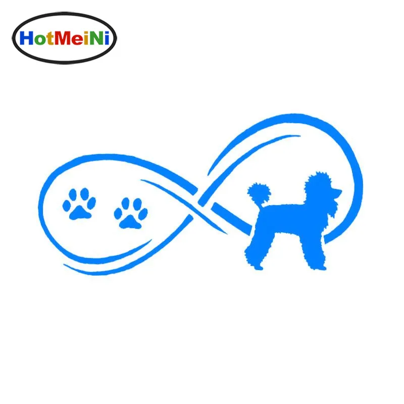 HotMeiNi Poodle Dog Animal Paw Print Car Stickers Lovely Vinyl Decal Car Styling Truck Decoration Black/Silver 18*9CM
HotMeiNi Poodle Dog Animal Paw Print Car Stickers Lovely Vinyl Decal Car Styling Truck Decoration Black/Silver 18*9CM