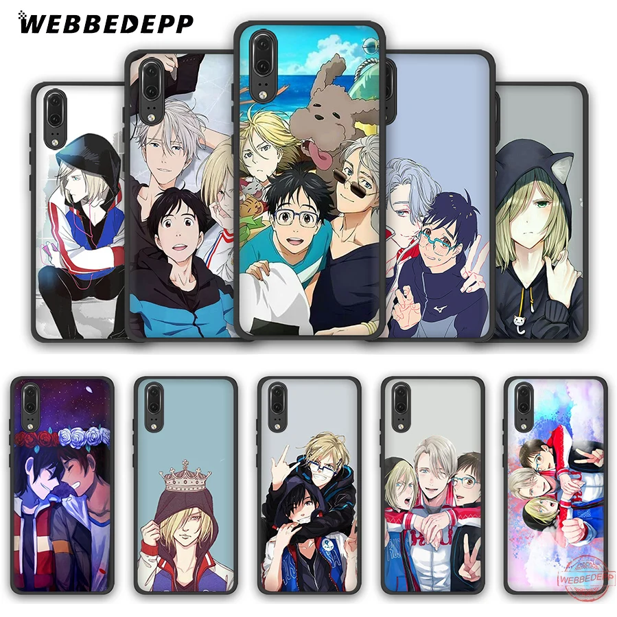 WEBBEDEPP yuri on ice мягкий чехол для Huawei P8 P9 P10 P20 P30 Lite Pro 2017 2018 2019 | Мобильные телефоны и