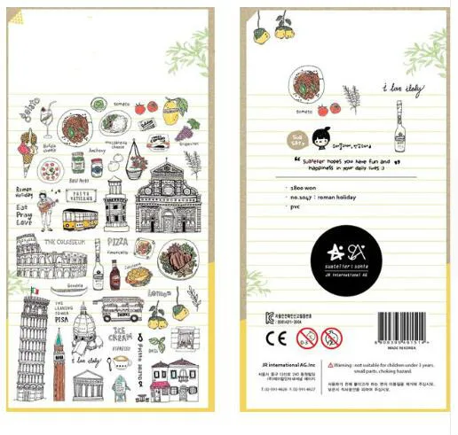 24 pcs/lot Retro Style Rome Vacations Decorative Sticker Diary Album Label Sticker DIY Scrapbooking Stationery Stickers Escolar
24 pcs/lot Retro Style Rome Vacations Decorative Sticker Diary Album Label Sticker DIY Scrapbooking Stationery Stickers Escolar