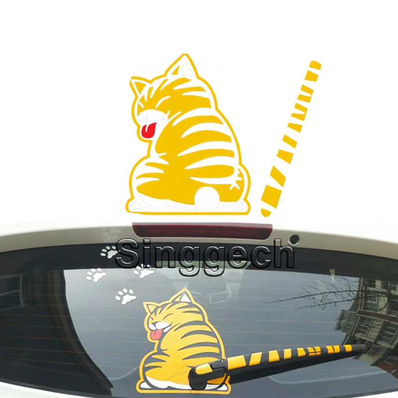 Car Styling Rear Window Wiper Decals Cat Stickers For Ford Focus Fiesta Kuga Ecosport Chevrolet Lacetti Captiva Sail Accessories
Car Styling Rear Window Wiper Decals Cat Stickers For Ford Focus Fiesta Kuga Ecosport Chevrolet Lacetti Captiva Sail Accessories