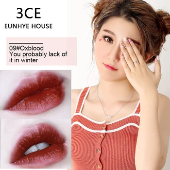 3CE EUNHYE HOUSE Matte Lipstick Waterproof Colorful Long-lasting Professional Lip Stick Cosmetic Sexy Beauty Red Warm Ladies
3CE EUNHYE HOUSE Matte Lipstick Waterproof Colorful Long-lasting Professional Lip Stick Cosmetic Sexy Beauty Red Warm Ladies
