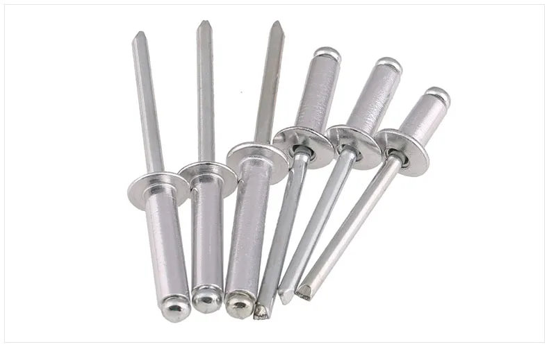 GB12618 round head Aluminum pull nails M2.4 M3.2 M4 M5 M6.4 nails core rivets decorative rivets 
GB12618 round head Aluminum pull nails M2.4 M3.2 M4 M5 M6.4 nails core rivets decorative rivets
