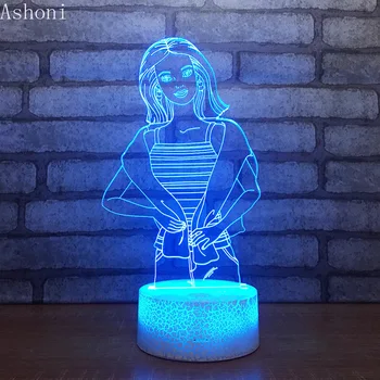 Wonder Woman Shape 3D Lamp Bedroom Table Lamps Night Light Acrylic Panel USB Cable 7 Colors Change Touch Base Lamp Kids Gift
Wonder Woman Shape 3D Lamp Bedroom Table Lamps Night Light Acrylic Panel USB Cable 7 Colors Change Touch Base Lamp Kids Gift