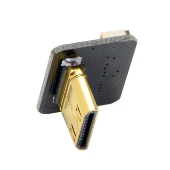Xiwai CYFPV Mini HDMI Type C Male Connector 90 Degree Up Angled for FPV HDTV Multicopter Aerial Photography
Xiwai CYFPV Mini HDMI Type C Male Connector 90 Degree Up Angled for FPV HDTV Multicopter Aerial Photography