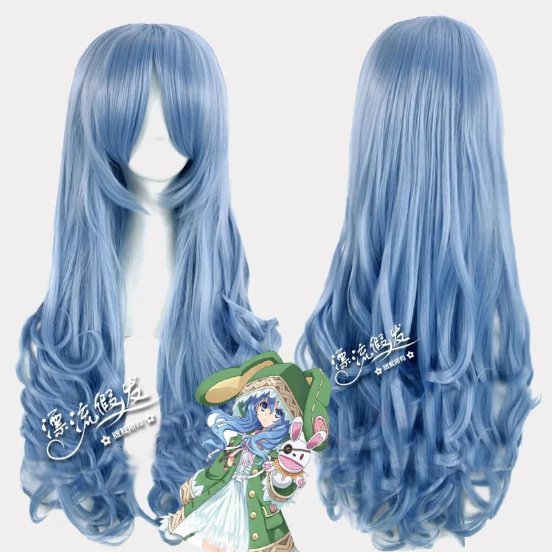 Free Shipping DATE A LIVE Yoshinon Cosplay Wigs for Women Female Anime Party Synthetic Hair 65cm Long Curly Wavy Light Blue Wig
Free Shipping DATE A LIVE Yoshinon Cosplay Wigs for Women Female Anime Party Synthetic Hair 65cm Long Curly Wavy Light Blue Wig