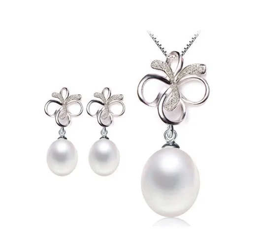Genuine Freshwater Cultured Pearl Jewelry Set Graceful Nice Fashion Charm Necklace Earrings Jewelry Set
Genuine Freshwater Cultured Pearl Jewelry Set Graceful Nice Fashion Charm Necklace Earrings Jewelry Set