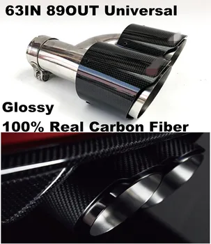Dual Pipe Right Exhaust Tail Muffler In 2.5" Out 3.5" Glossy Carbon Fiber Stainless Exhaust Tip for A6 A7 A5 GTI
Dual Pipe Right Exhaust Tail Muffler In 2.5" Out 3.5" Glossy Carbon Fiber Stainless Exhaust Tip for A6 A7 A5 GTI