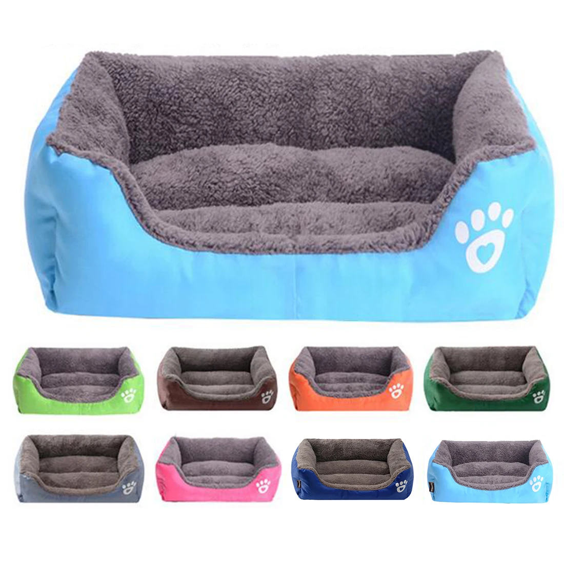 

Fall and Winter Warm Kennel For Cat Puppy Warming Dog House Soft Material Nest Dog Baskets Bed For Dog Cat Pet Dog Beds